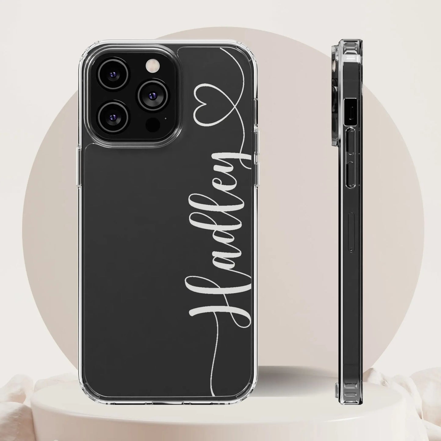 Personalized Clear Phone Case for iPhone Samsung Printify