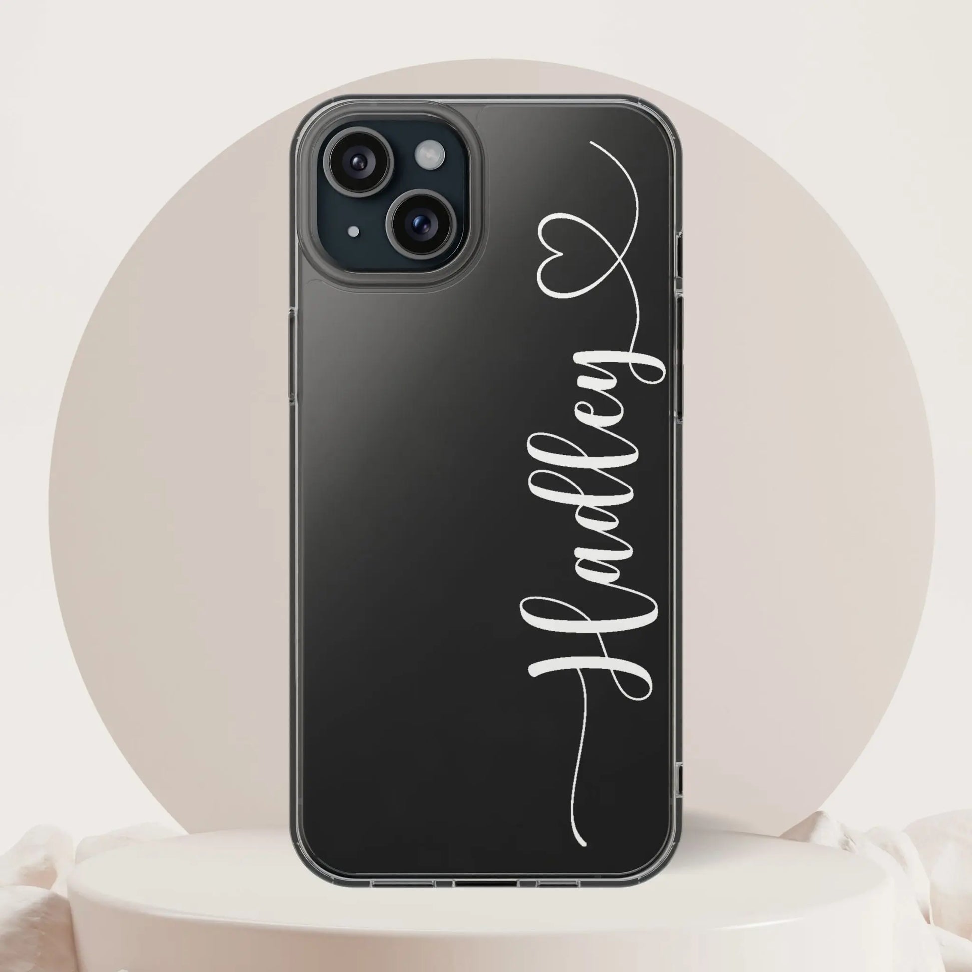 Personalized Clear Phone Case for iPhone Samsung Printify