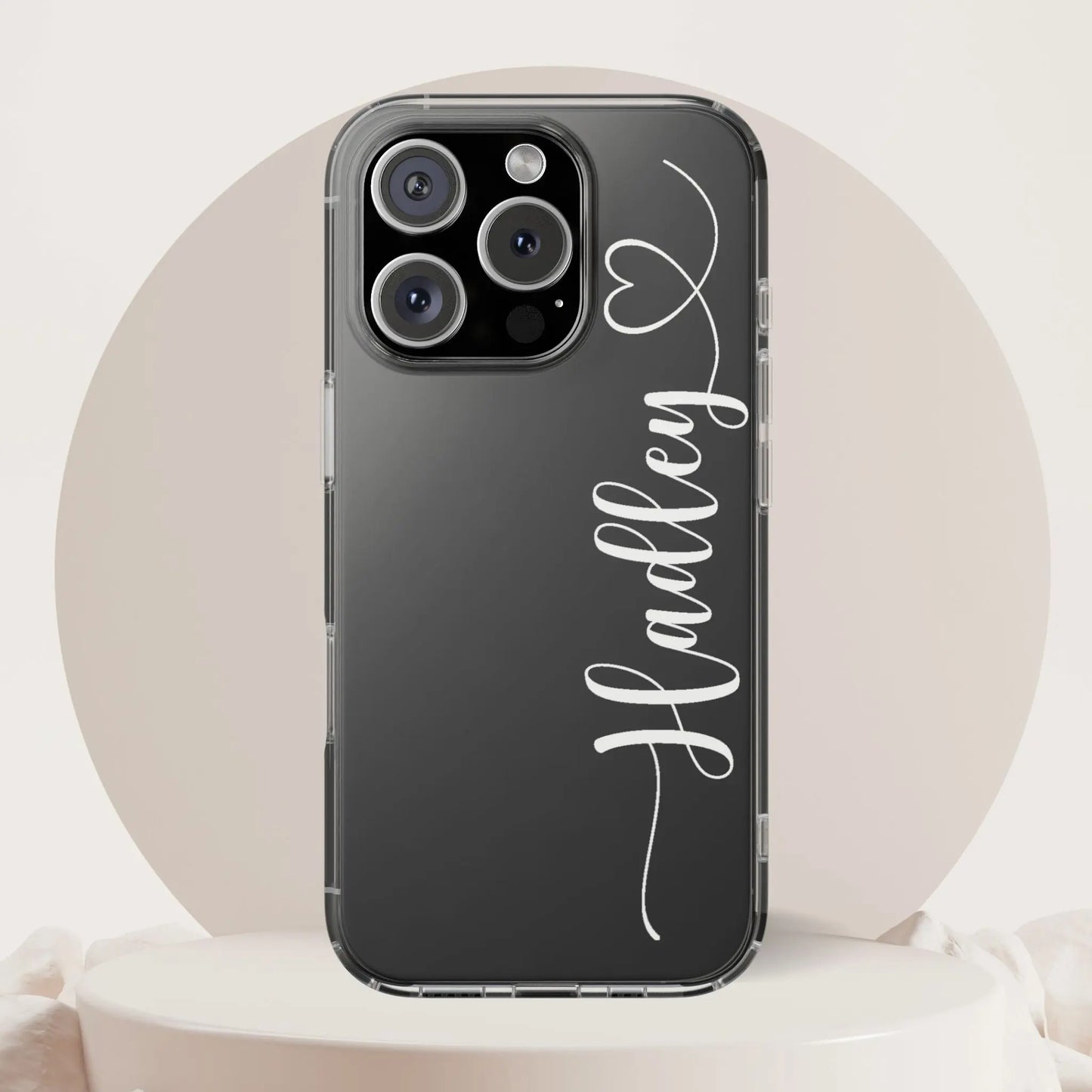 Personalized Clear Phone Case for iPhone Samsung Printify