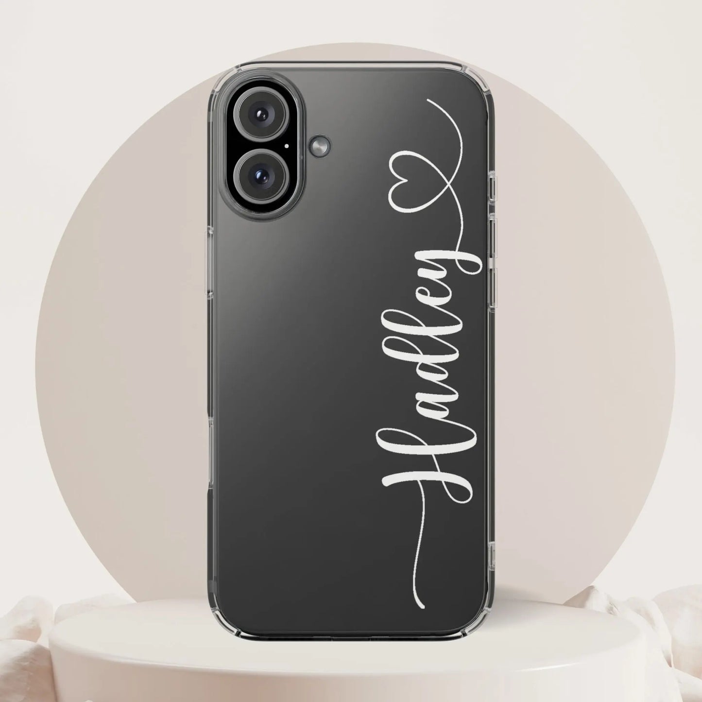 Personalized Clear Phone Case for iPhone Samsung Printify