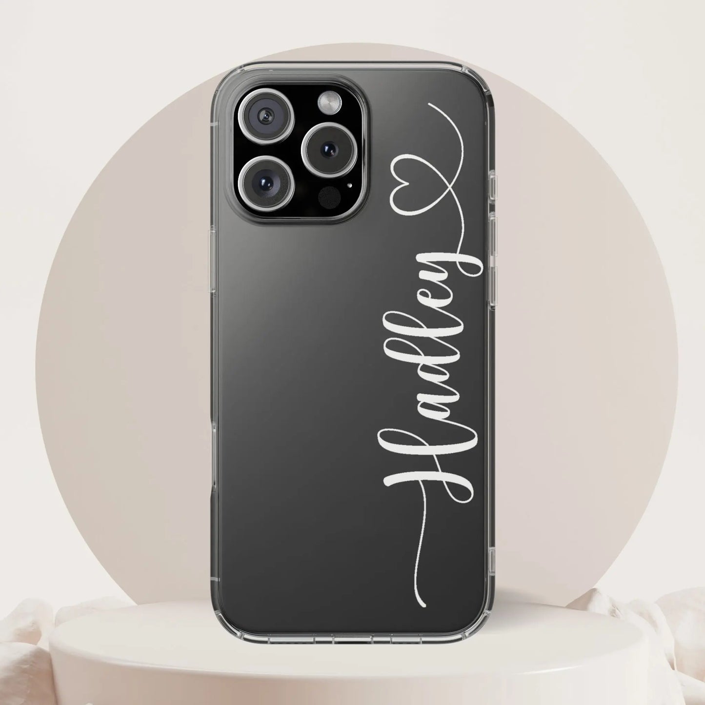 Personalized Clear Phone Case for iPhone Samsung Printify