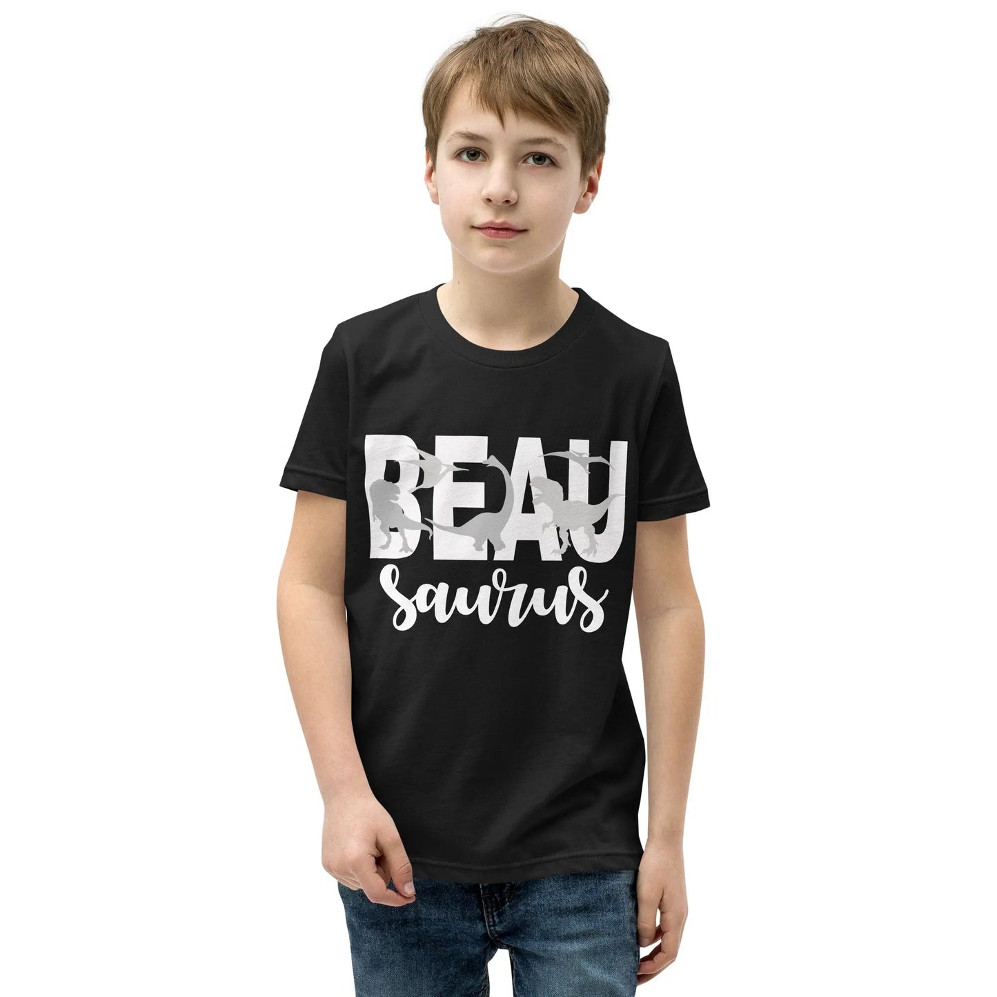 Personalized Dinosaur Kids Shirt, Matching Dinosaur Shirts Amazing Faith Designs
