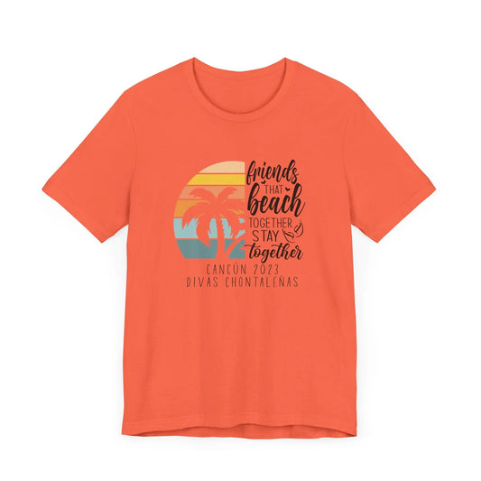 Personalized Friends Beach Summer Shirt Printify