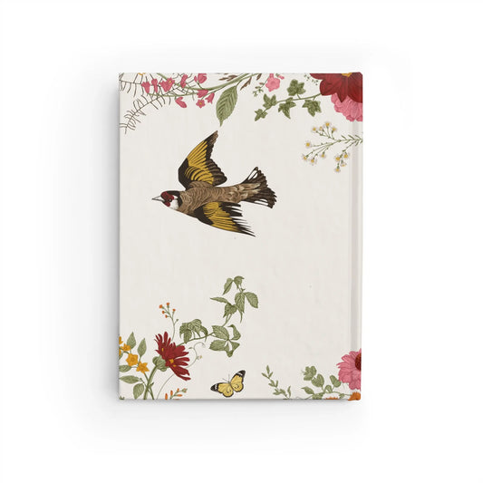 Personalized Journal - Bird Floral - Amazing Faith Designs