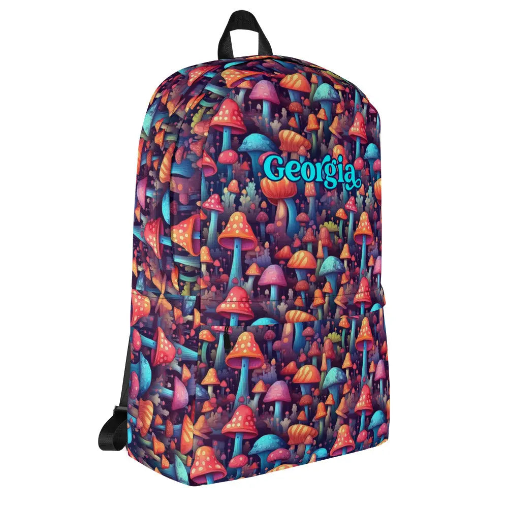 Personalized Mushroom Backpack Amazing Faith Designs