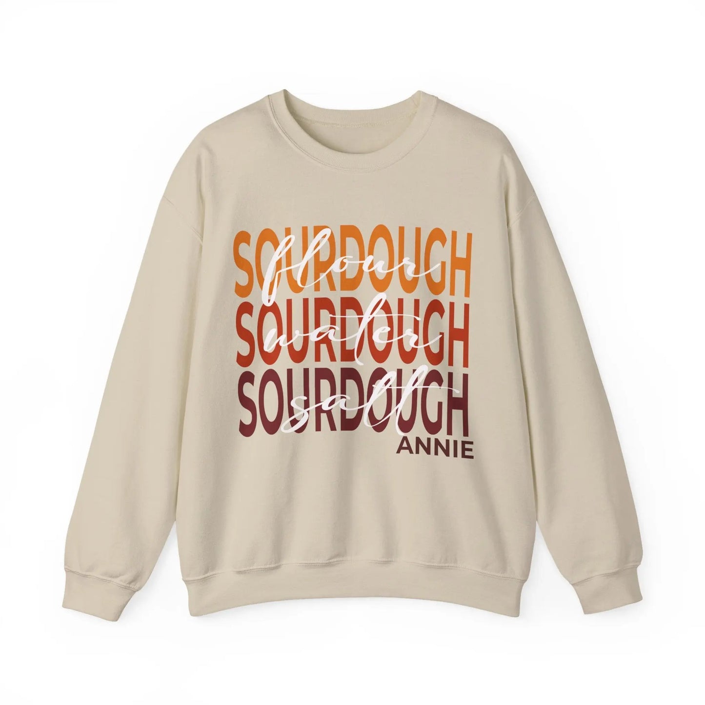 Personalized Sourdough Fall Unisex Heavy Blend™ Crewneck Sweatshirt Printify