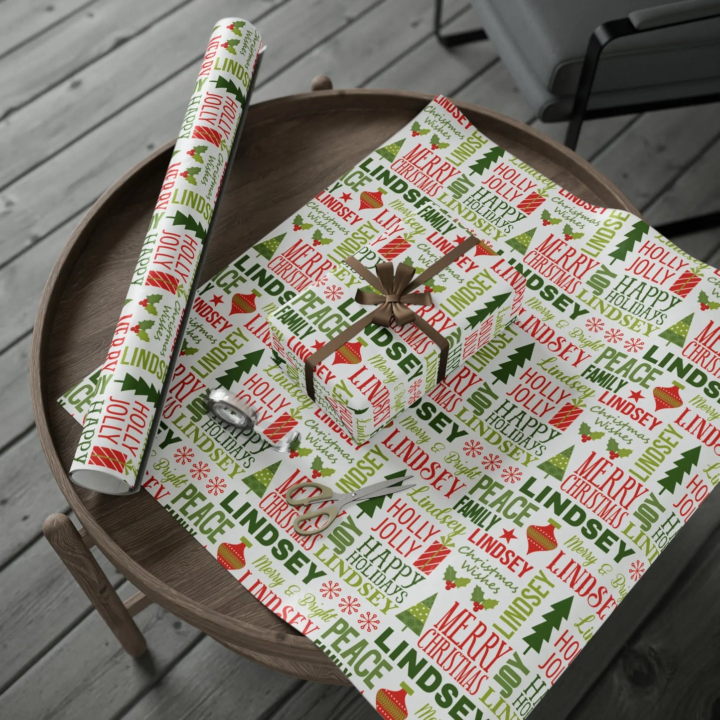 Personalized Wrapping Papers Printify