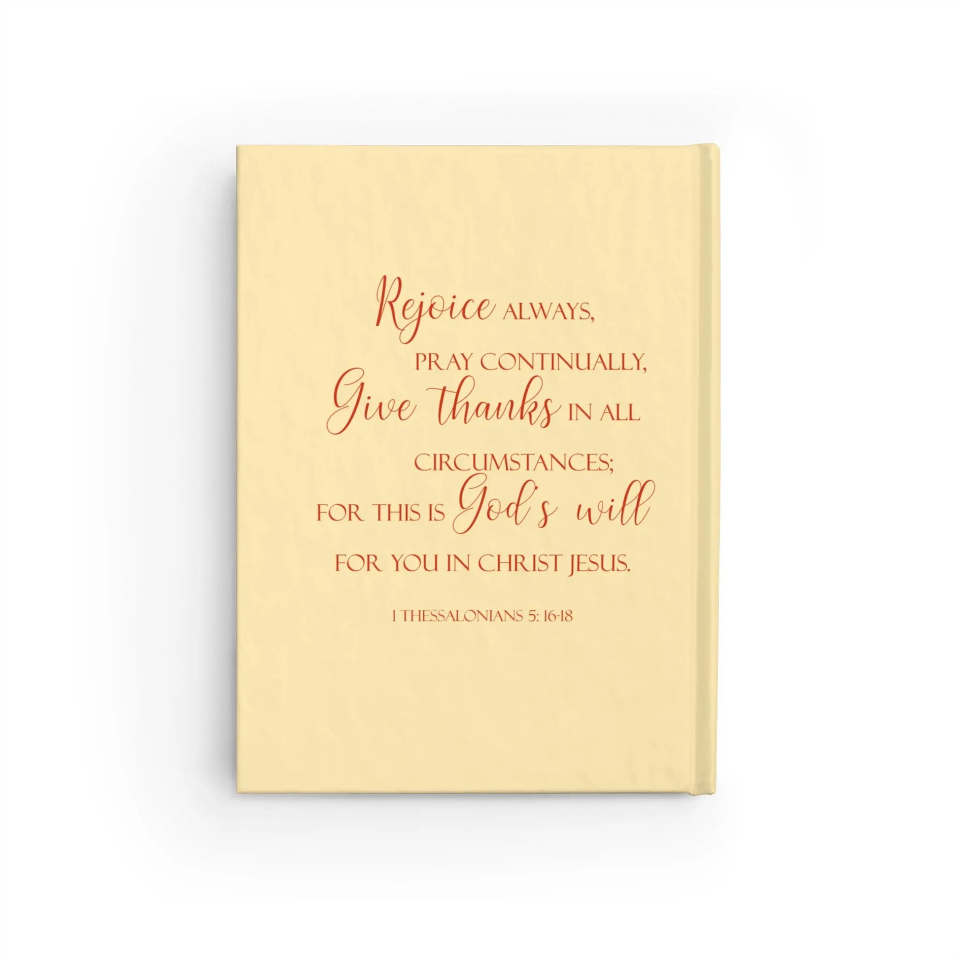 Prayer Journal Personalized Red Poppy - Ruled Line - Amazing Faith Designs