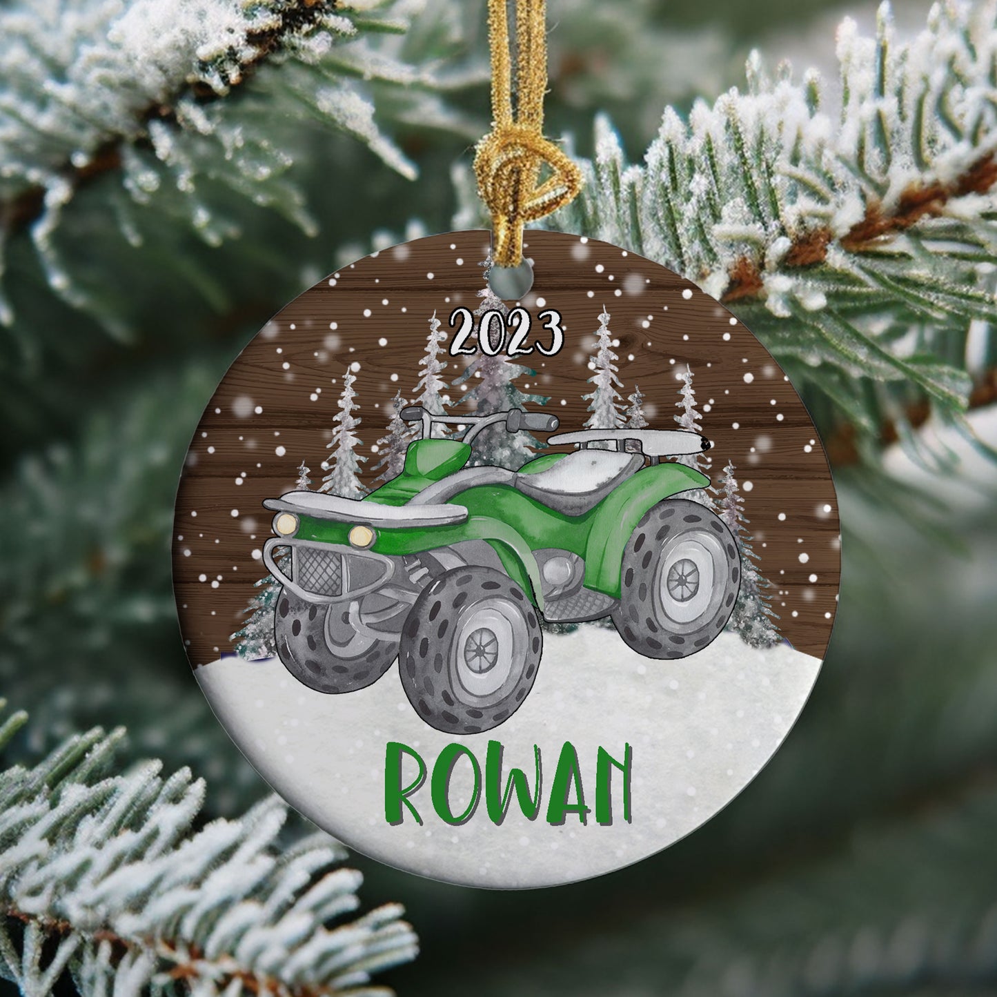 Kids Personalized Transportation Christmas Ornaments - Amazing Faith Designs