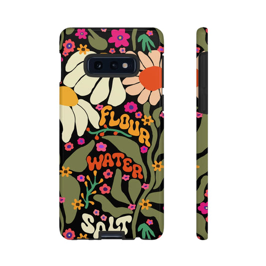 Samsung Galaxy 21 22 23 24 25 - Flour Water Salt Floral Phone Case Printify