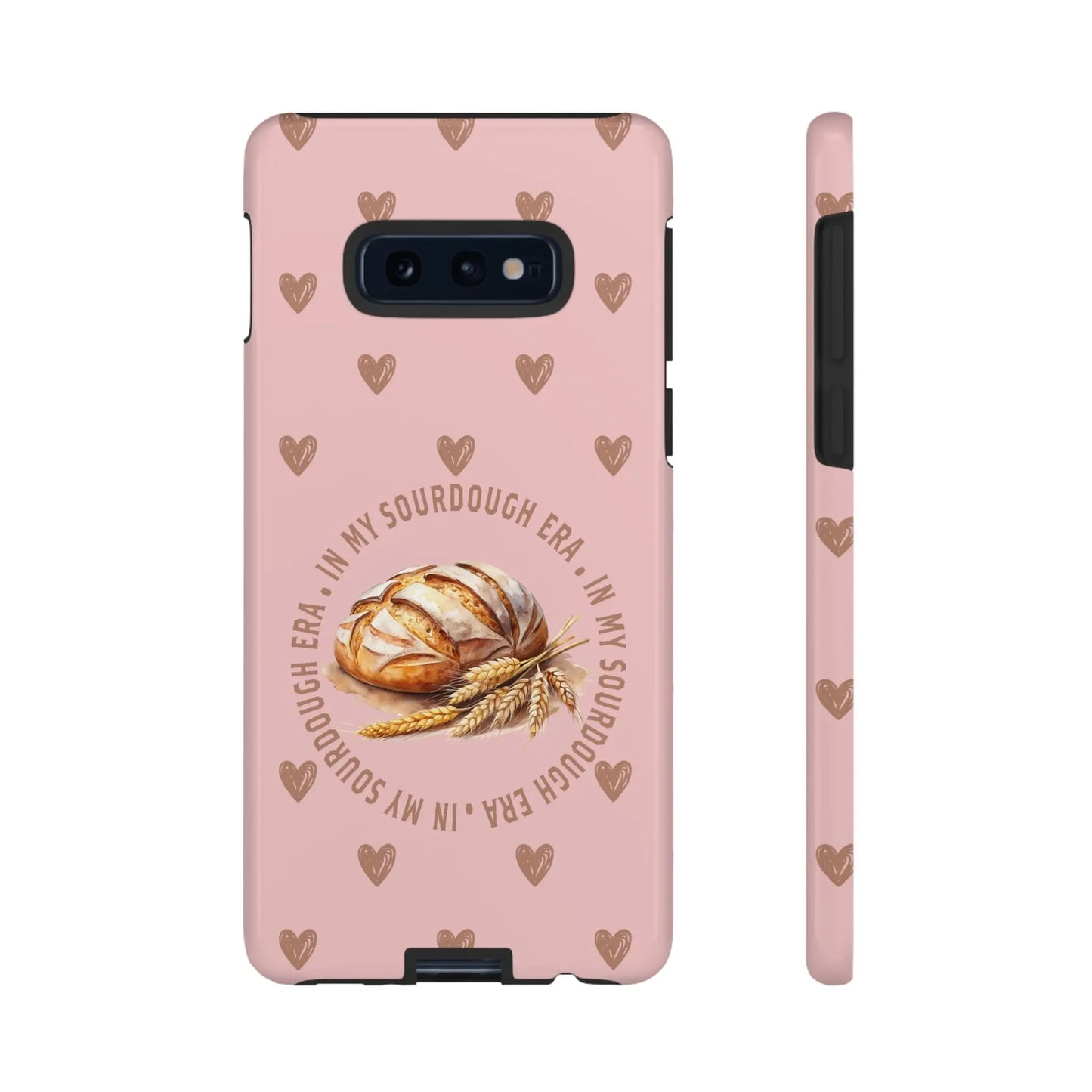 Samsung Galaxy 21 22 23 24 25 - Sourdough Era Hearts Phone Case Printify