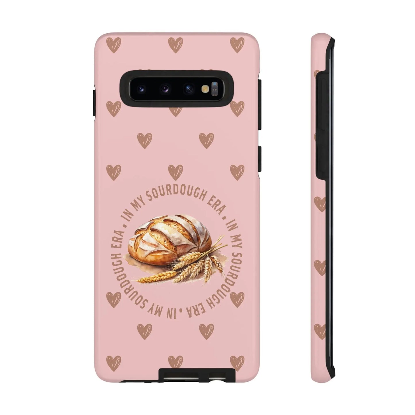 Samsung Galaxy 21 22 23 24 25 - Sourdough Era Hearts Phone Case Printify