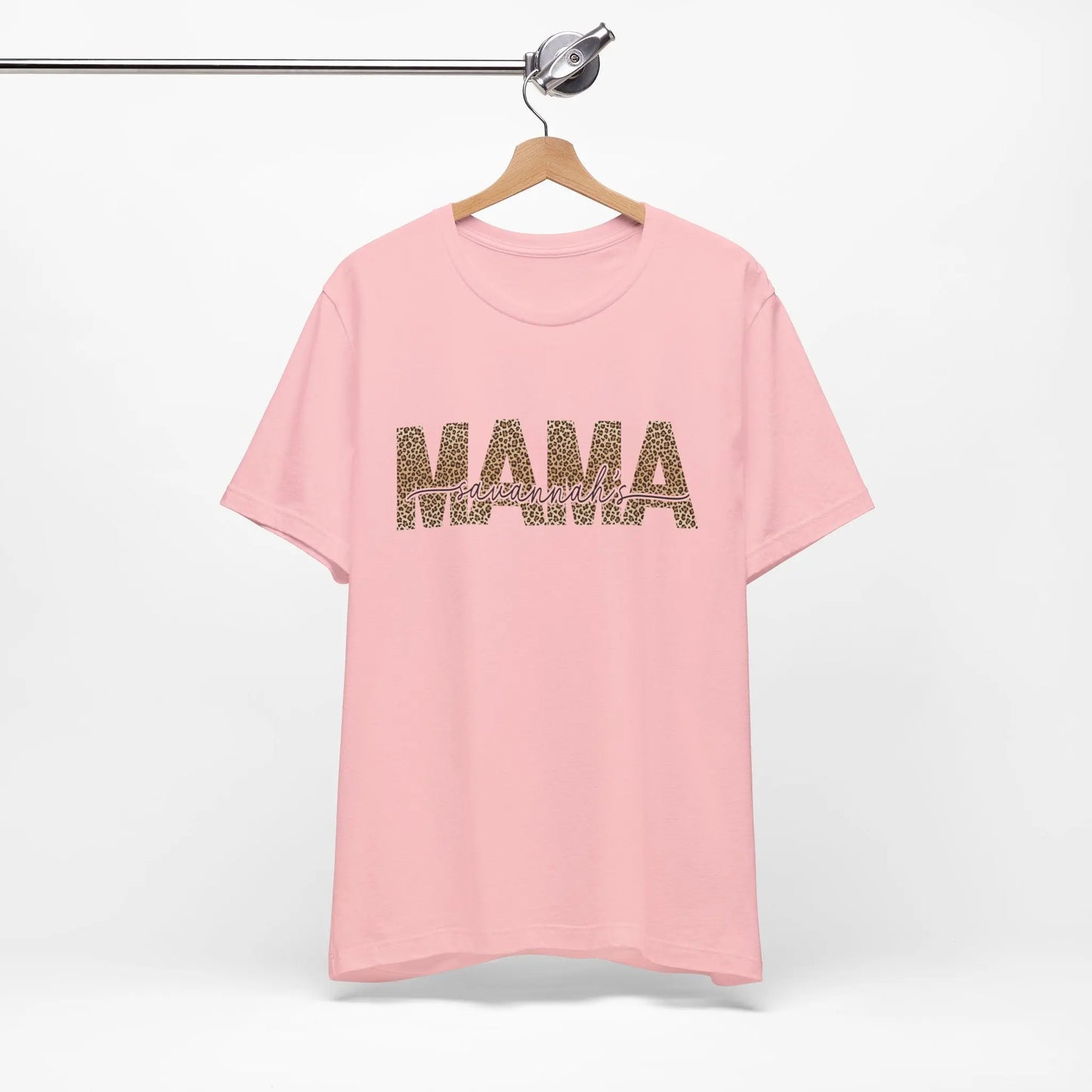 Savannah's Mama Pink Short Sleeve Tee Printify