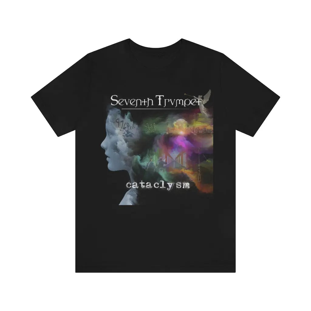 Seventh Trumpet Band Cataclysm Album Art Band Tshirt - Amazing Faith Designs