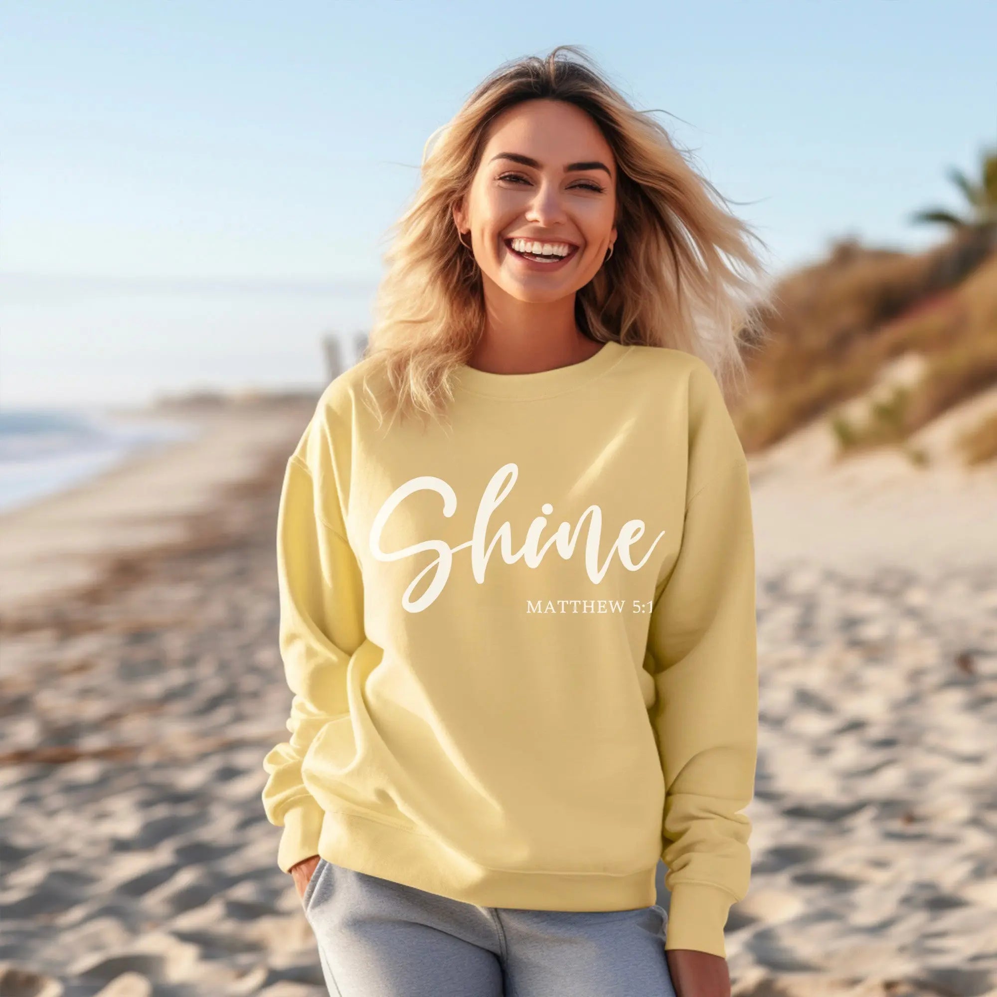 Shine Lightweight Crewneck Sweatshirt