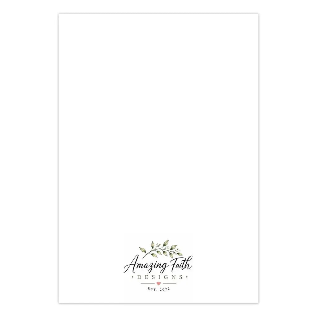 Soar Like Eagles Christian Greeting Card | Isaiah 40:31 | Original Watercolor by Heidi Sack Amazing Faith Designs
