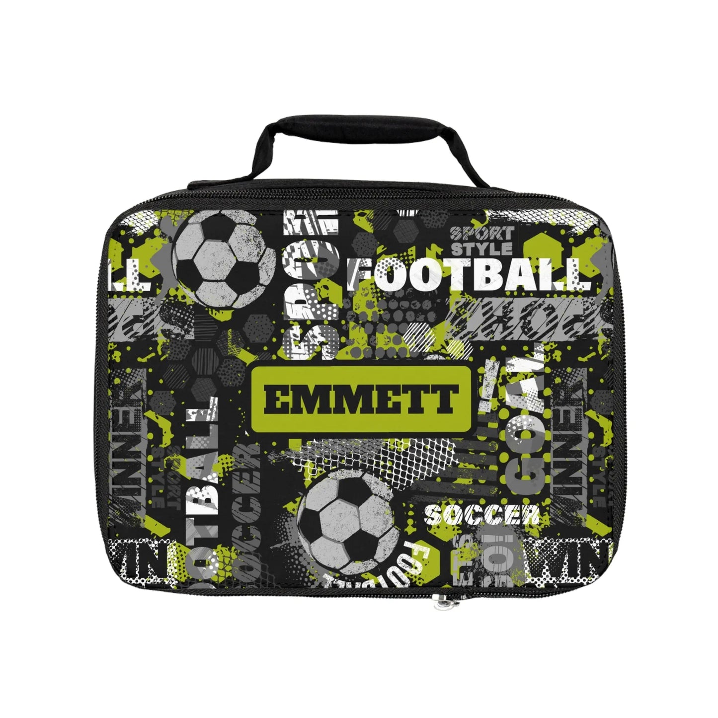 Soccer Personalized Lunch Box Printify