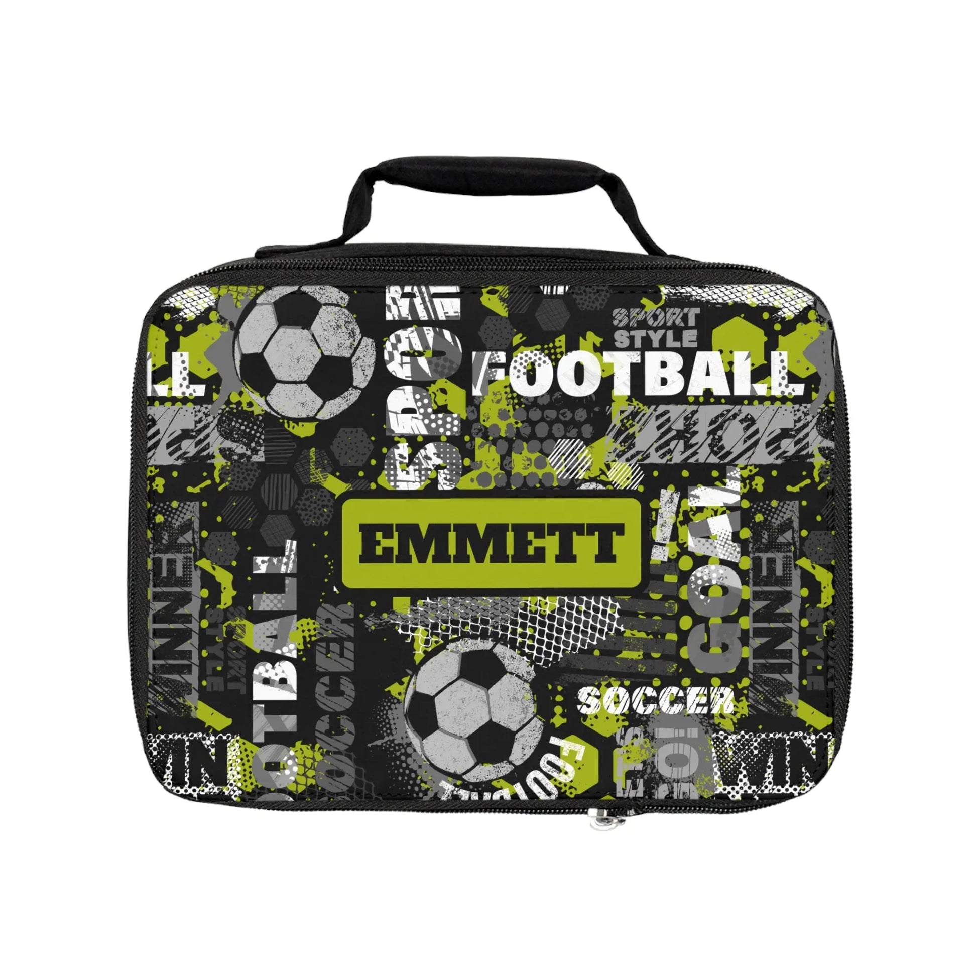 Soccer Personalized Lunch Box Printify