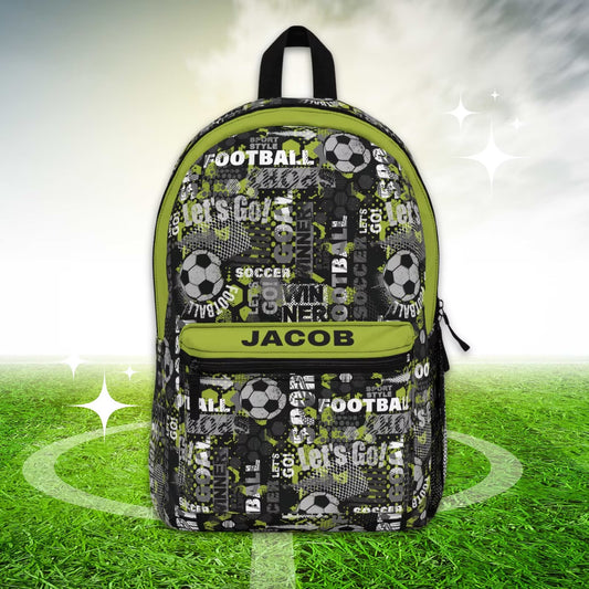 Soccer Backpack - Amazing Faith Designs