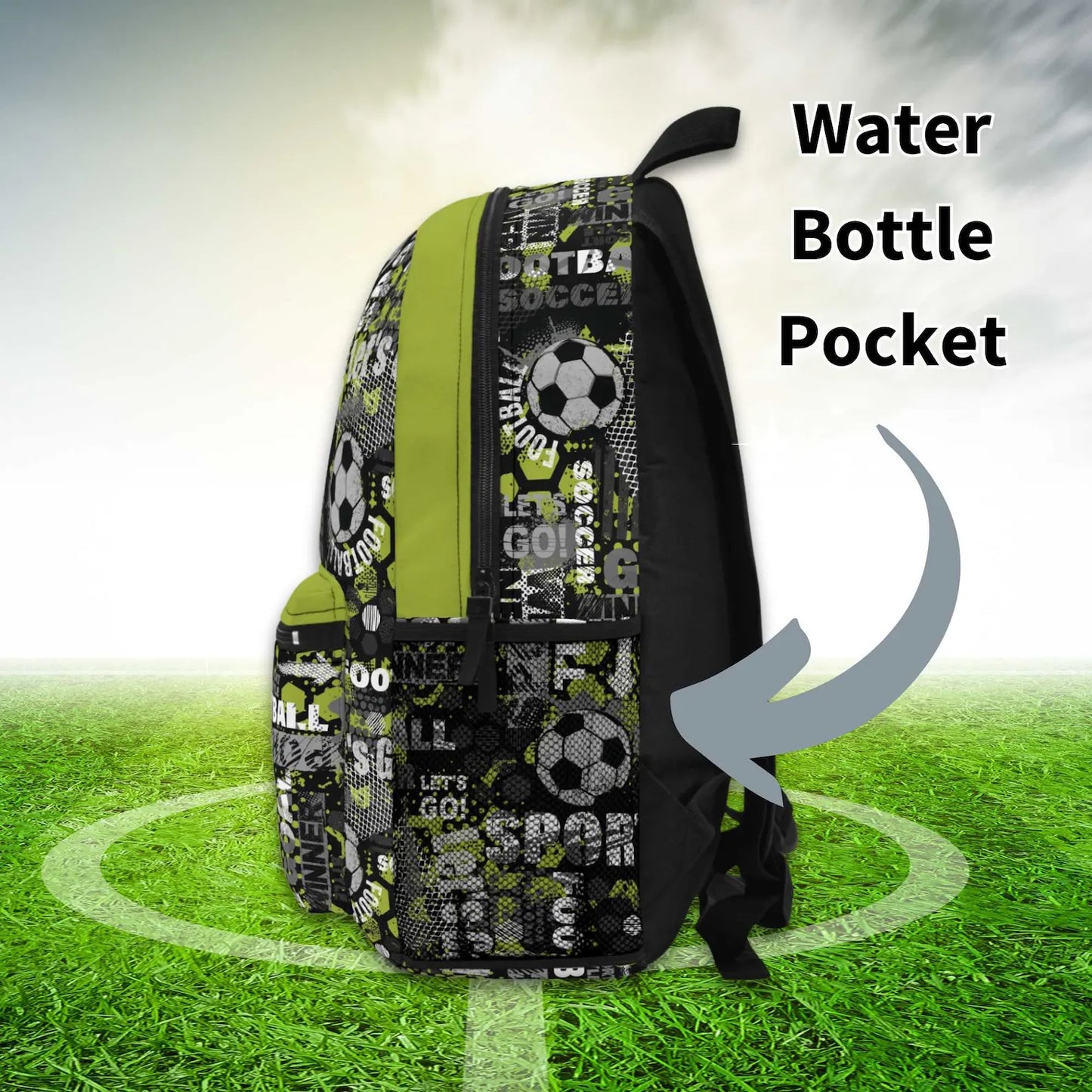 Soccer Backpack - Amazing Faith Designs