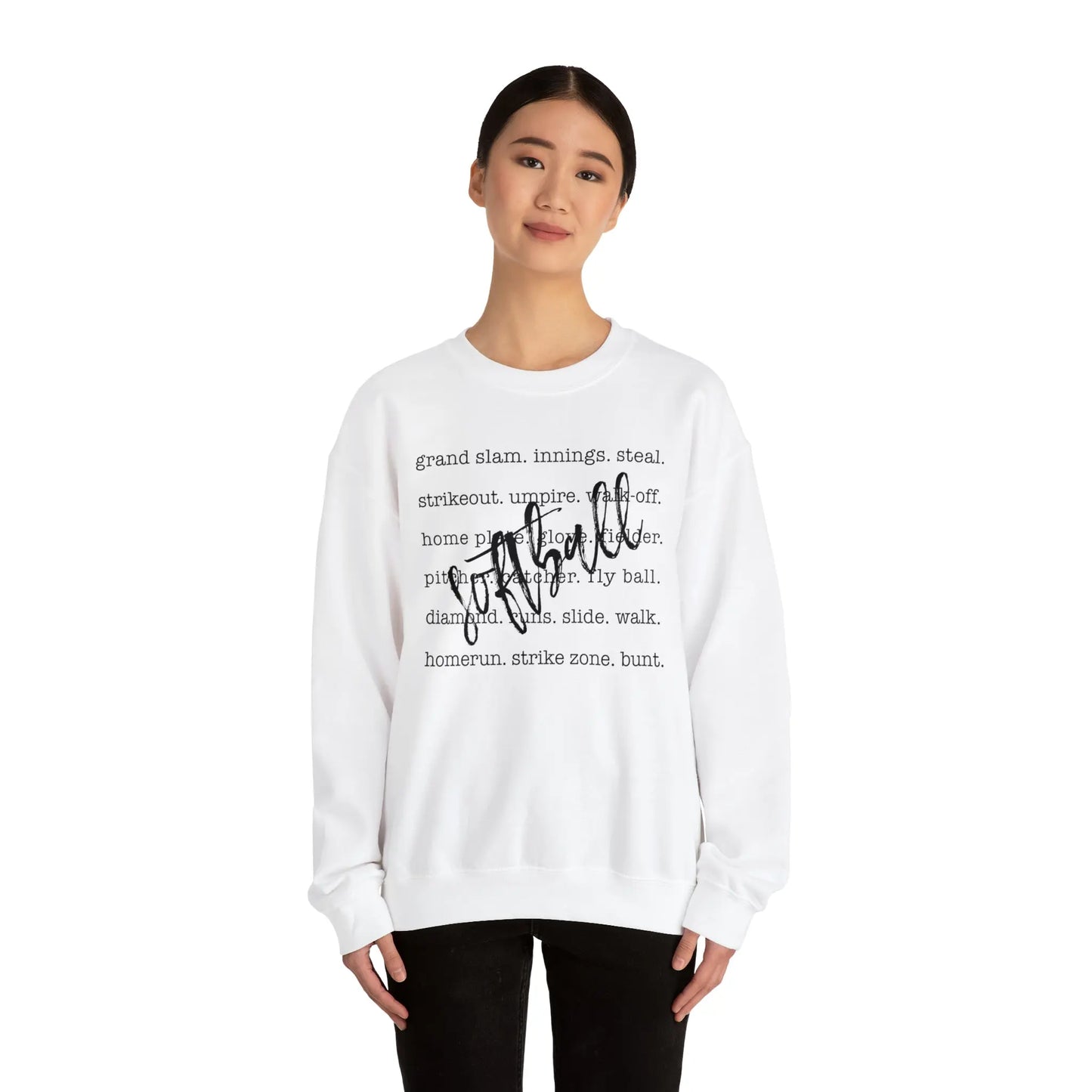 Softball Sports Sweatshirt - Amazing Faith Designs