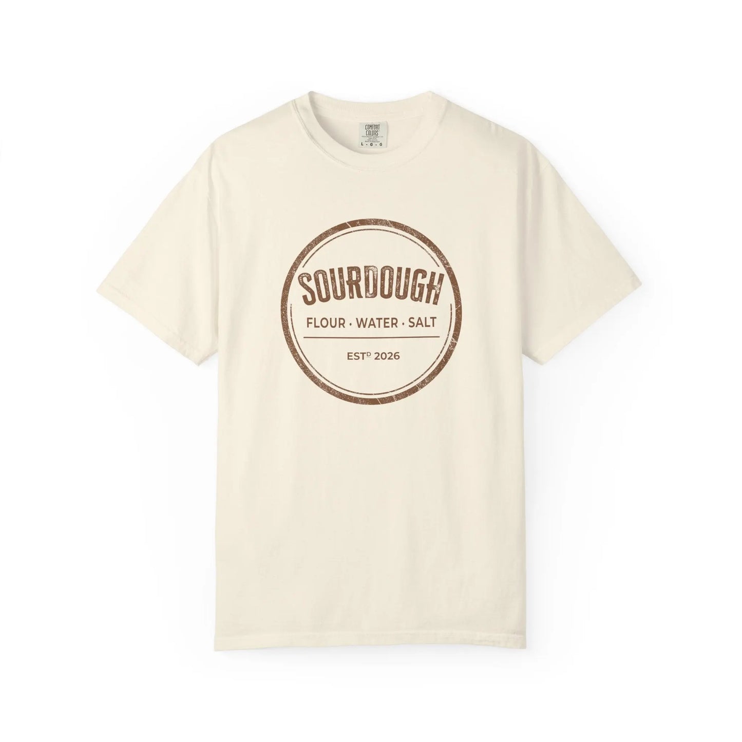 Sourdough Baker Stamp Men's T-Shirt — Customizable Established Date - Amazing Faith Designs