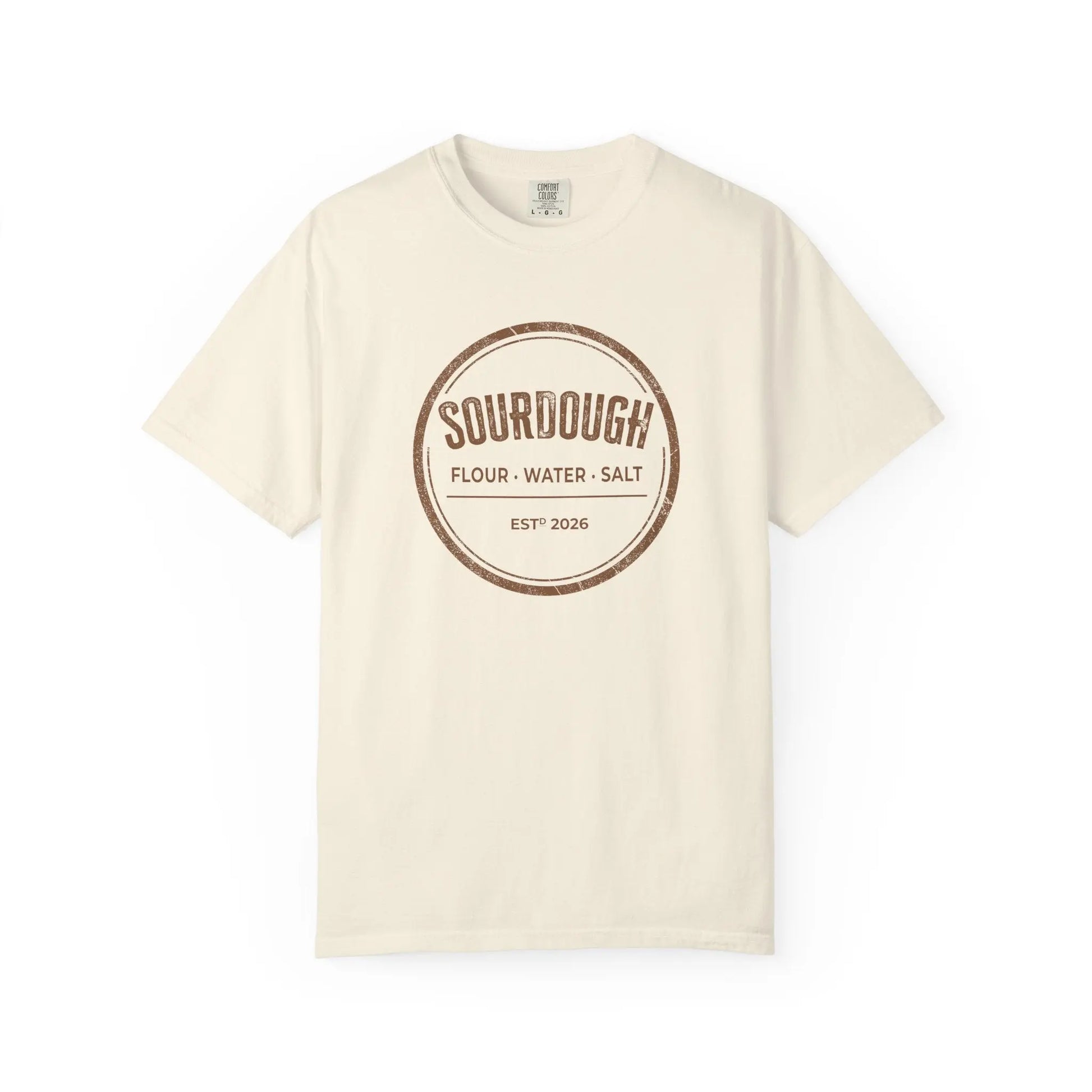 Sourdough Baker Stamp Men's T-Shirt — Customizable Established Date - Amazing Faith Designs