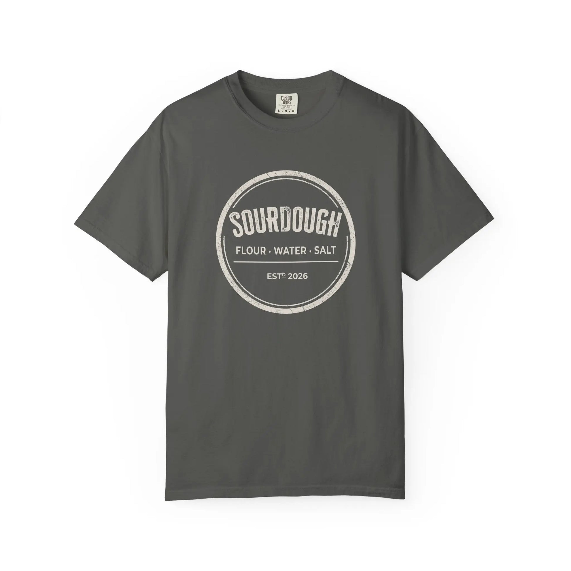 Sourdough Baker Stamp Men's T-Shirt — Customizable Established Date - Amazing Faith Designs