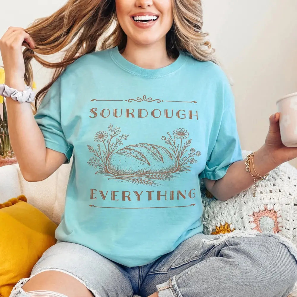 Sourdough Everything Vintage Tee – Comfort Colors® Printify