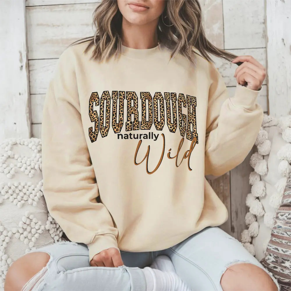 Sourdough Naturally Wild Sweatshirt Printify