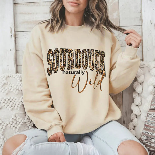 Sourdough Naturally Wild Sweatshirt Printify