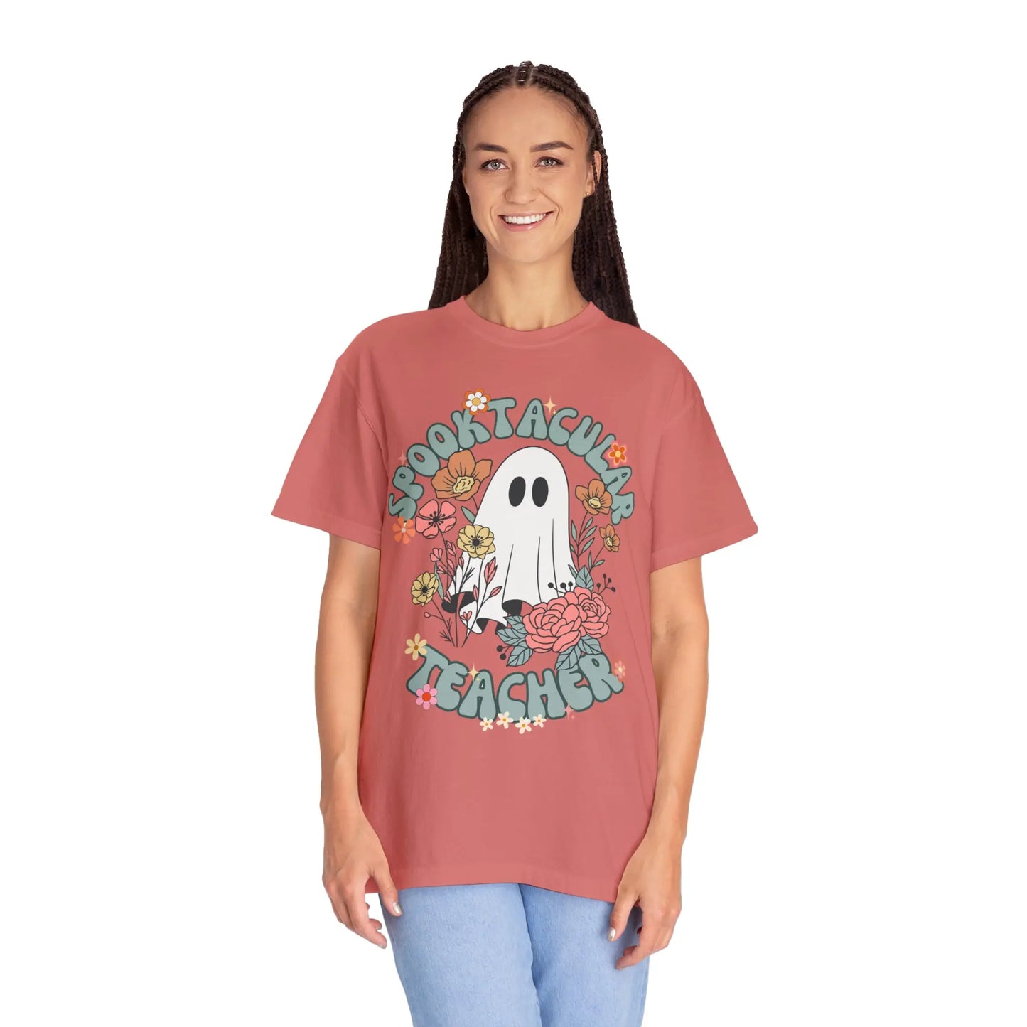 Spooktacular Teacher Halloween T-shirt Printify