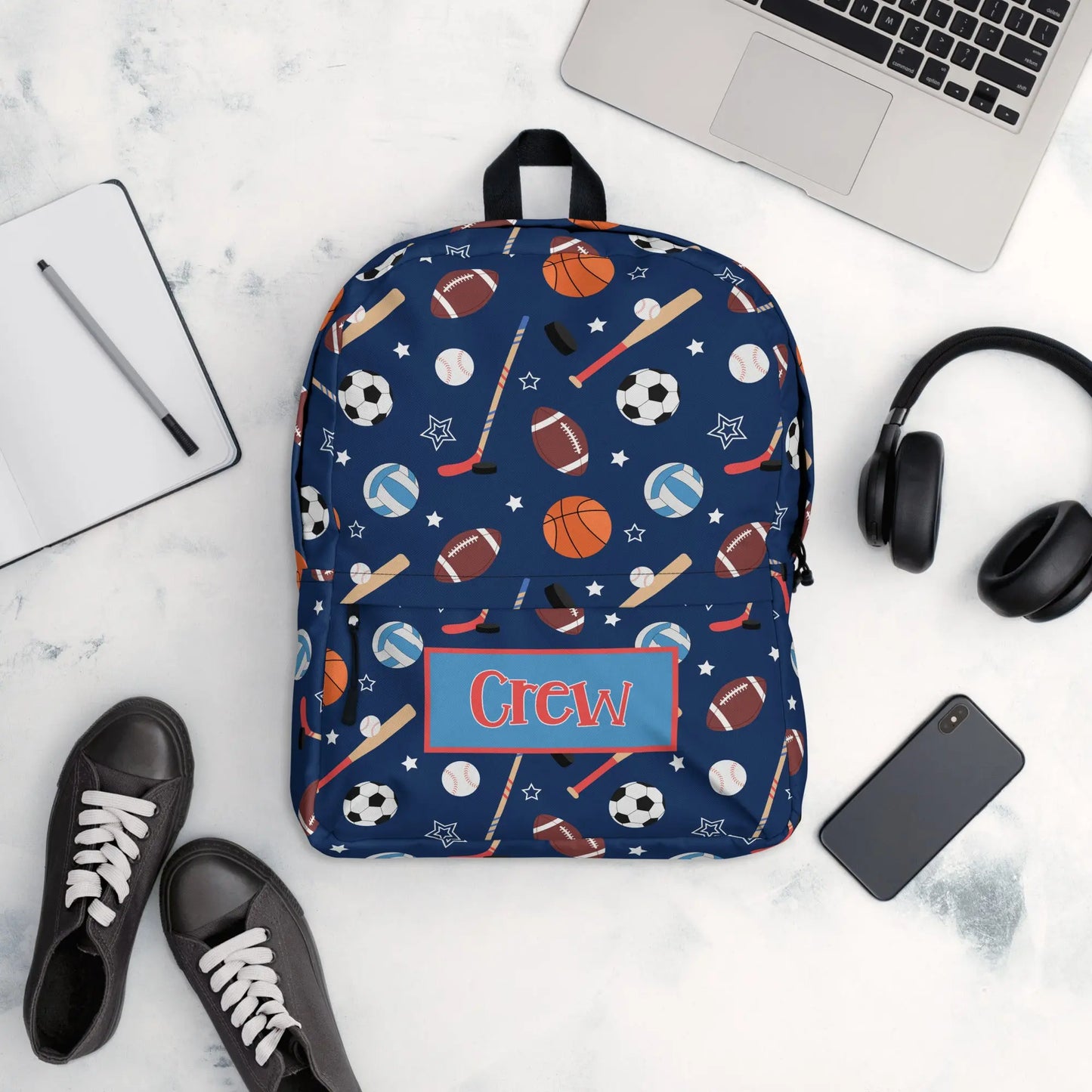 Sports Personalized Backpack Amazing Faith Designs
