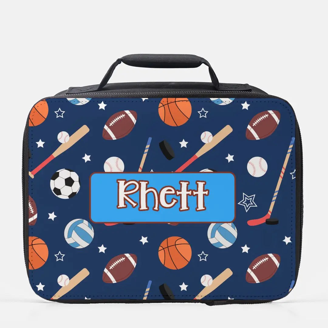 Sports Personalized Lunch Box (Insulated) Amazing Faith Designs