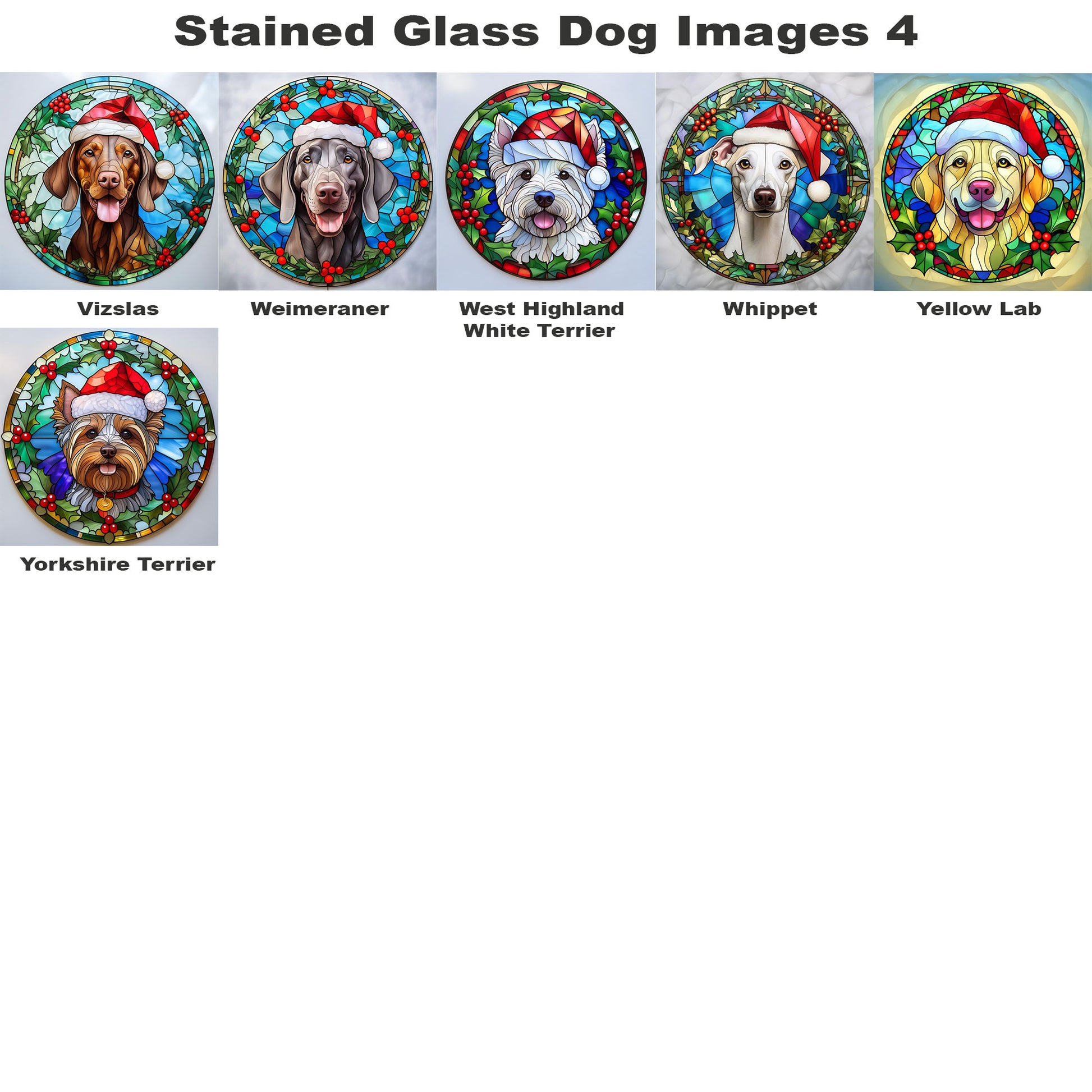 Personalized Dog Beveled Glass Christmas Ornament - Amazing Faith Designs