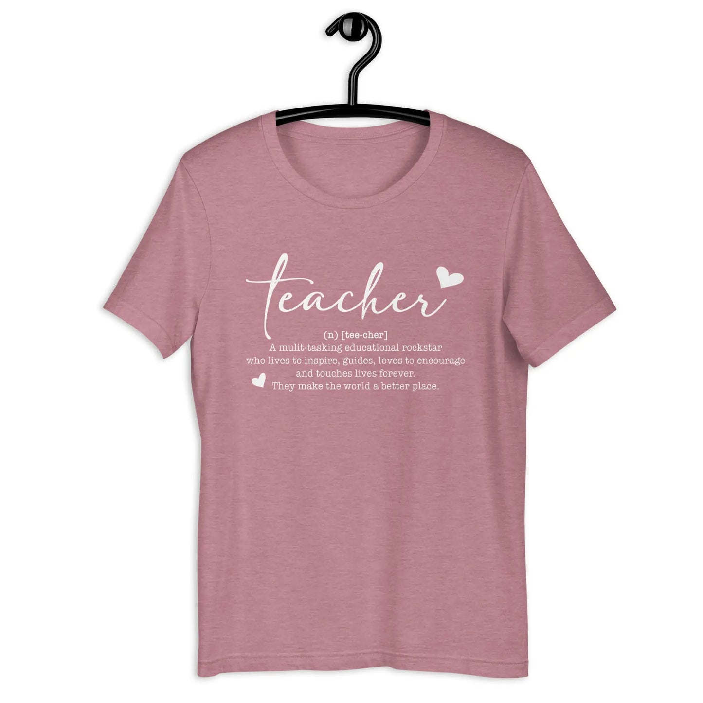 Teacher Definition Unisex t-shirt - Amazing Faith Designs