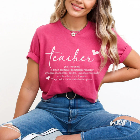 Teacher Definition Unisex t-shirt Amazing Faith Designs