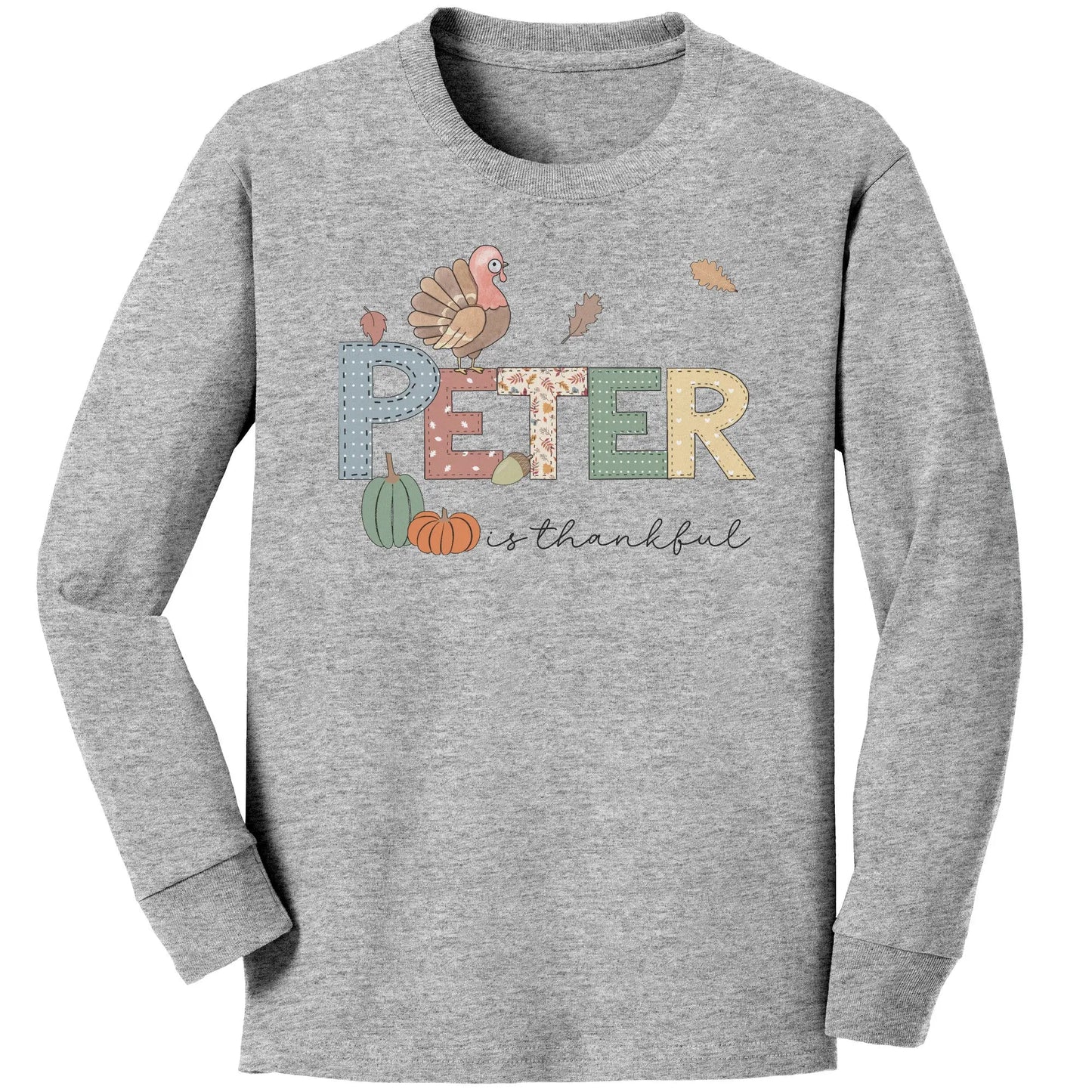 Thanksgiving Doodle Name Toddler Shirt teelaunch