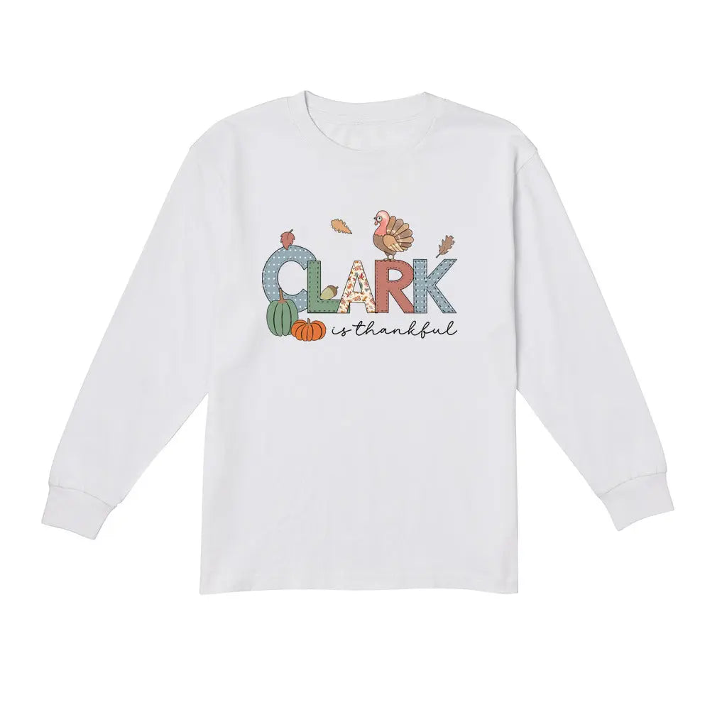 Thanksgiving Turkey Youth Long Sleeve T-shirt Premium Awkward Styles