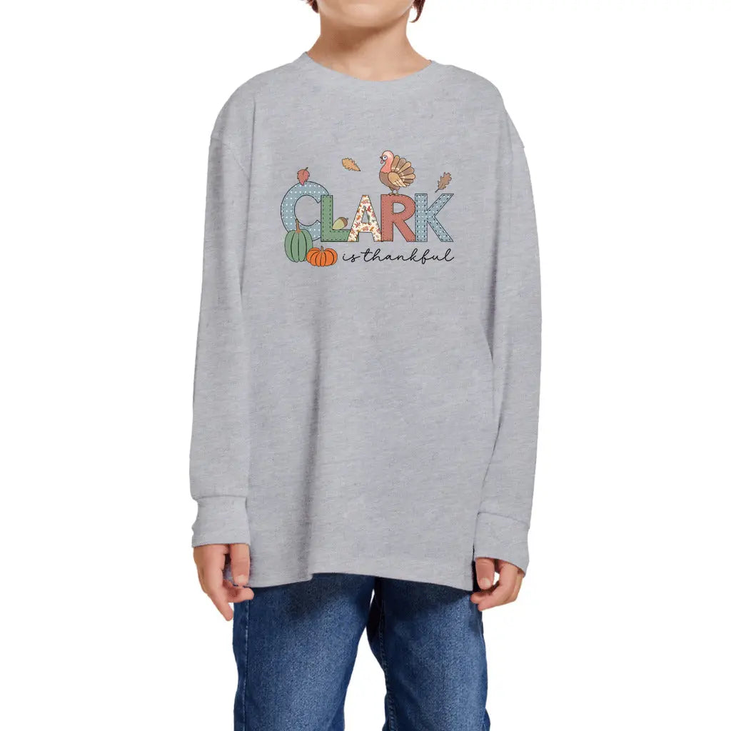 Thanksgiving Turkey Youth Long Sleeve T-shirt Premium Awkward Styles