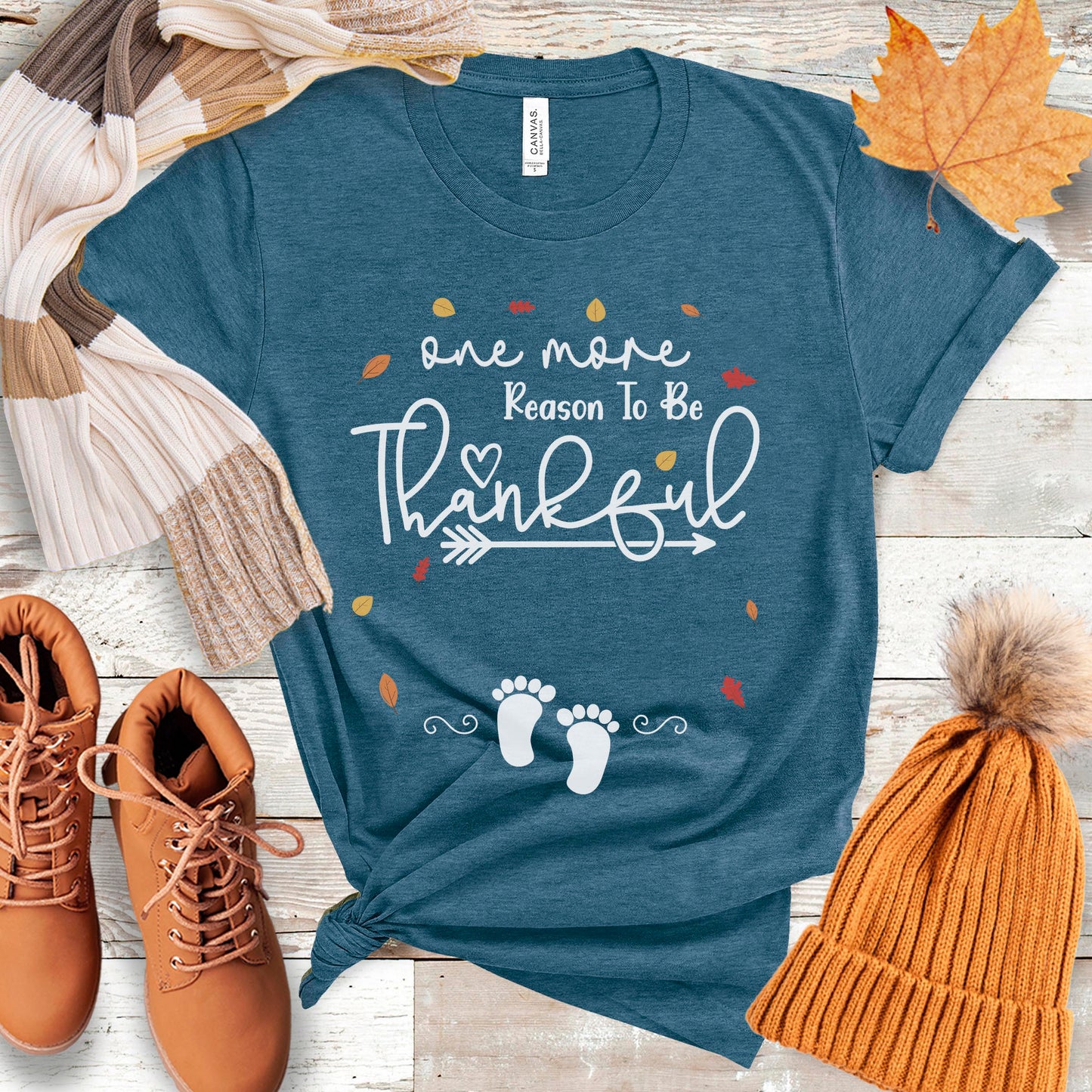 Thanksgiving Pregnancy Shirt | Thanksgiving Gender Reveal Shirt - Amazing Faith Designs