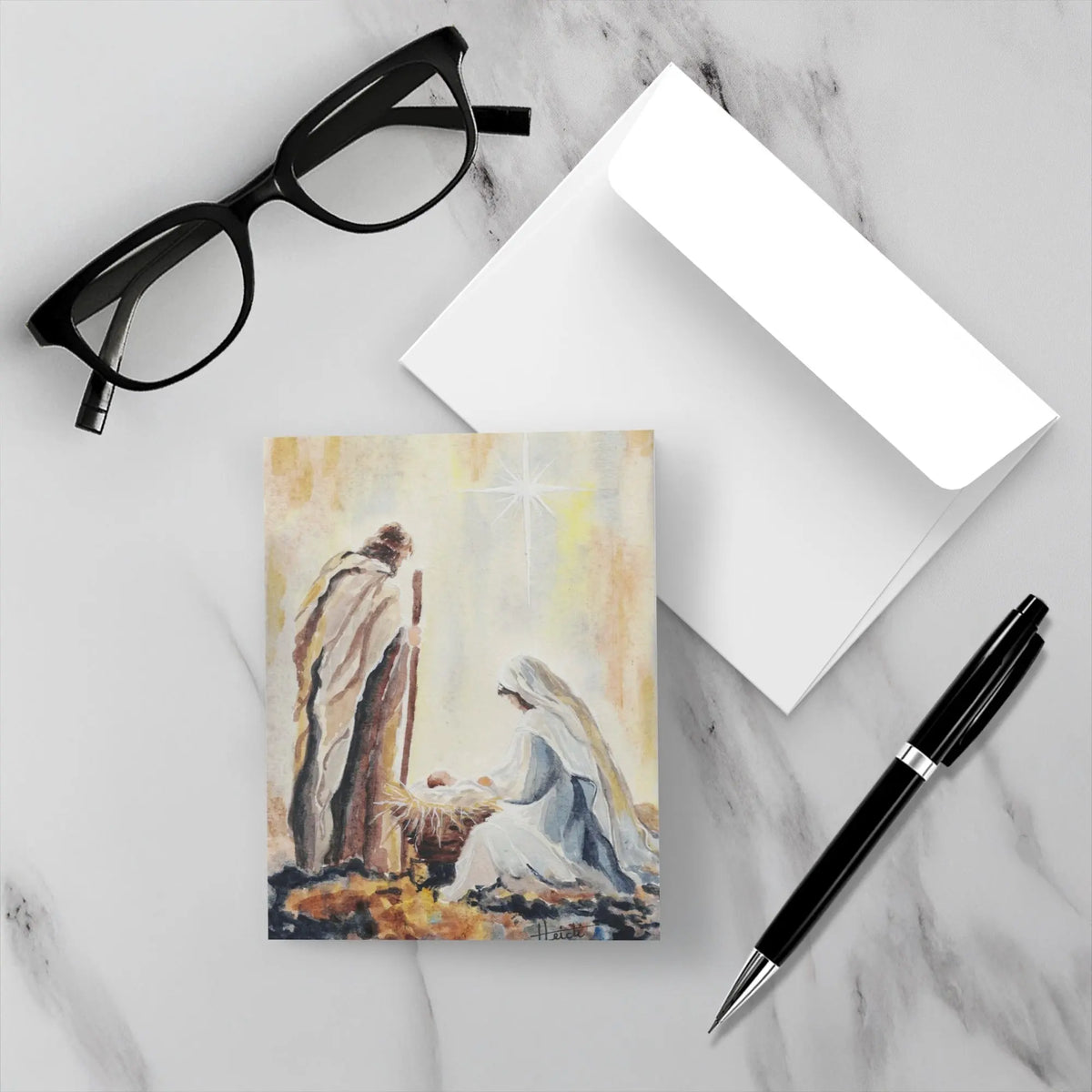 The First Christmas | Christmas Card Set Amazing Faith Designs