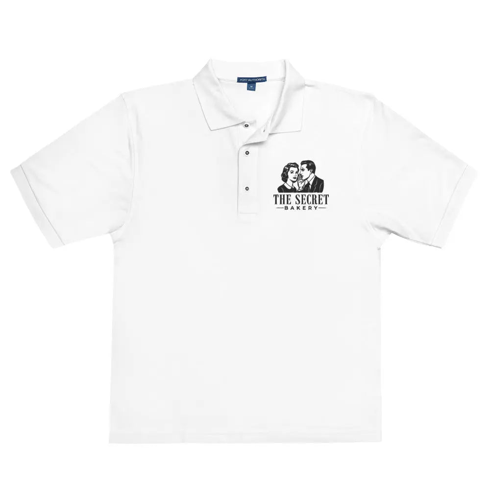 The Secret Bakery Men's Premium Polo Amazing Faith Designs