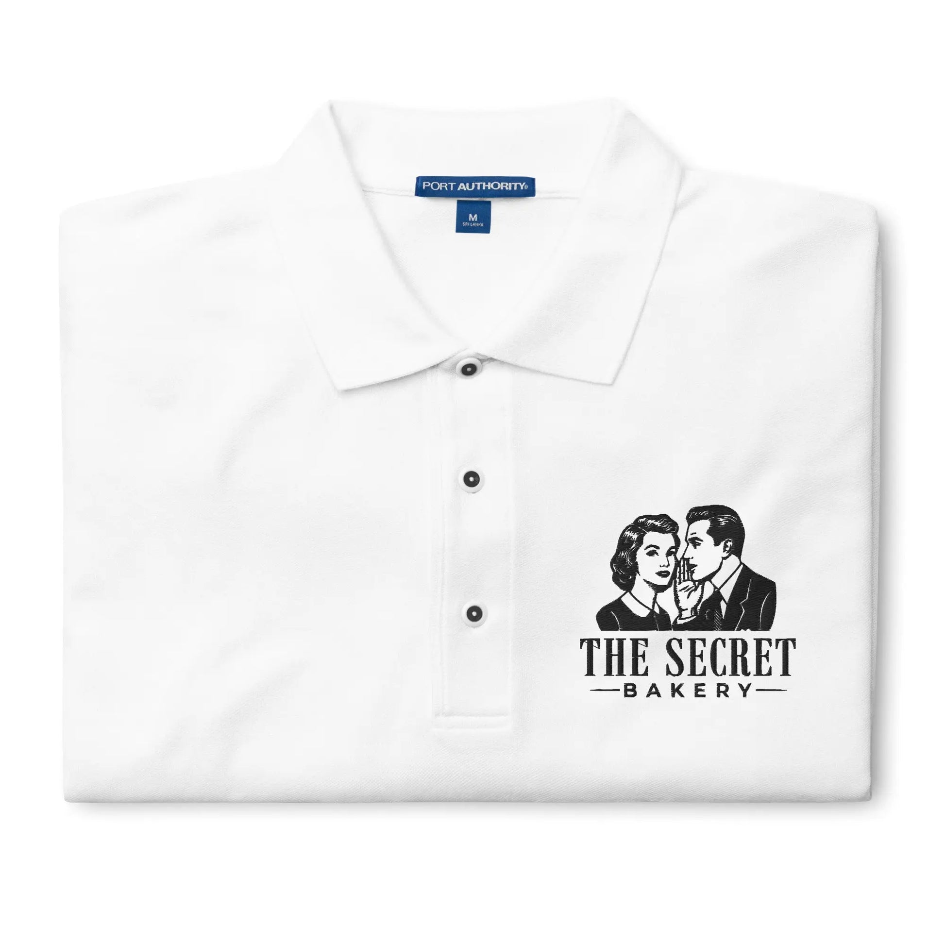 The Secret Bakery Men's Premium Polo Amazing Faith Designs