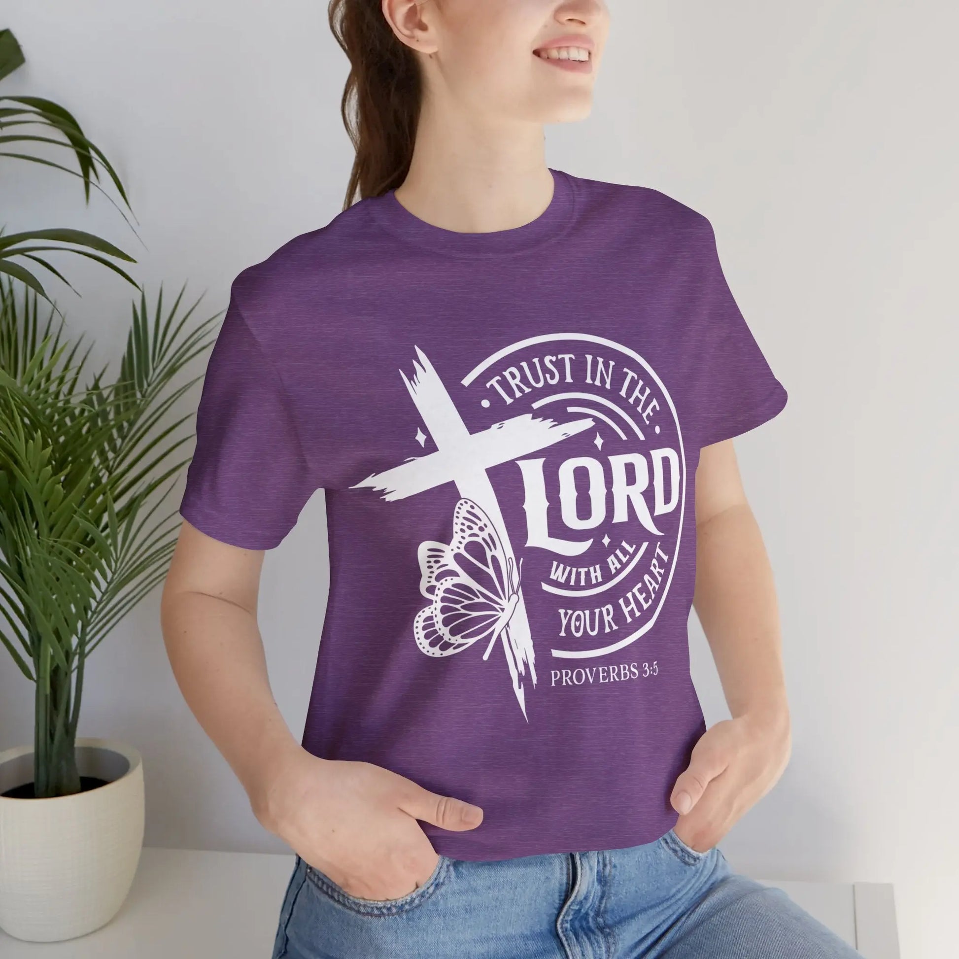 Trust in the Lord Christian Shirt Printify