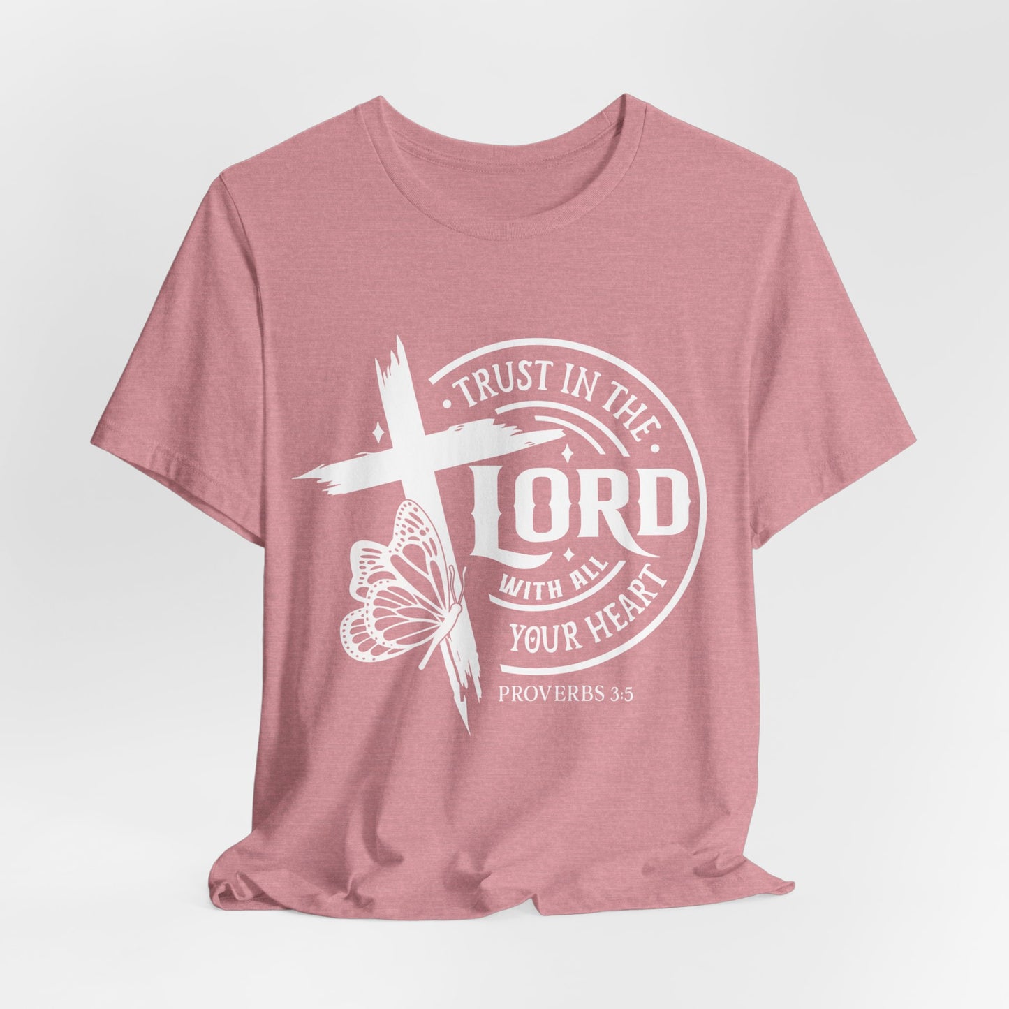 Be Still, Trust in the Lord, Lord is my Strength Women's Christian Shirts - Amazing Faith Designs