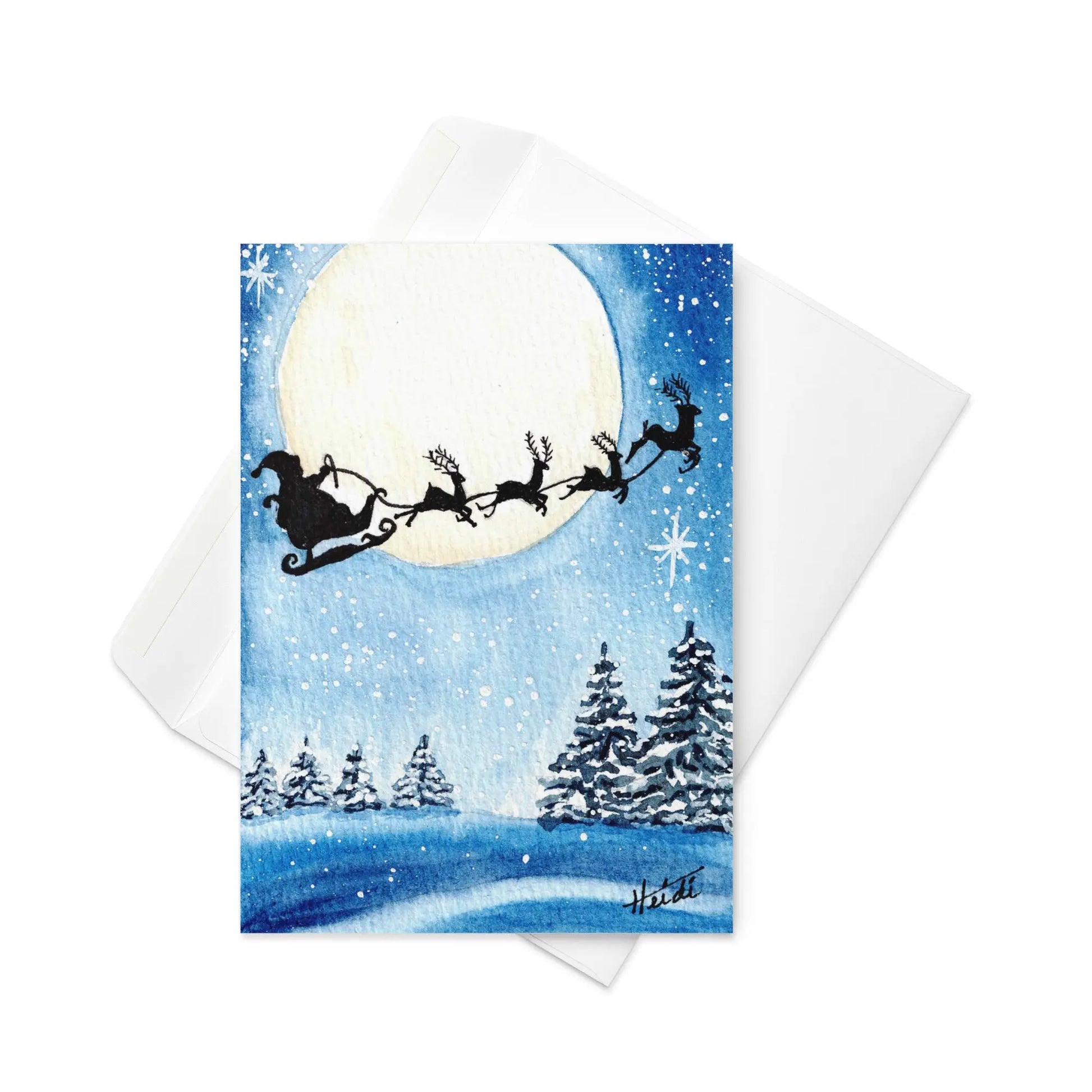 Twas the Night Greeting card Amazing Faith Designs