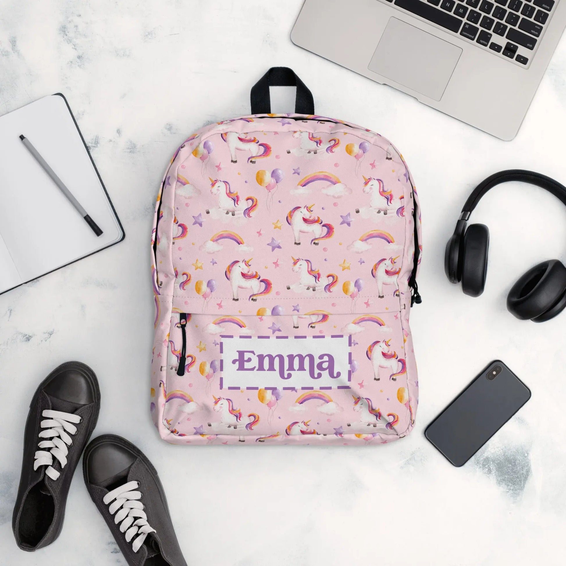 Unicorns Personalized Backpack Amazing Faith Designs