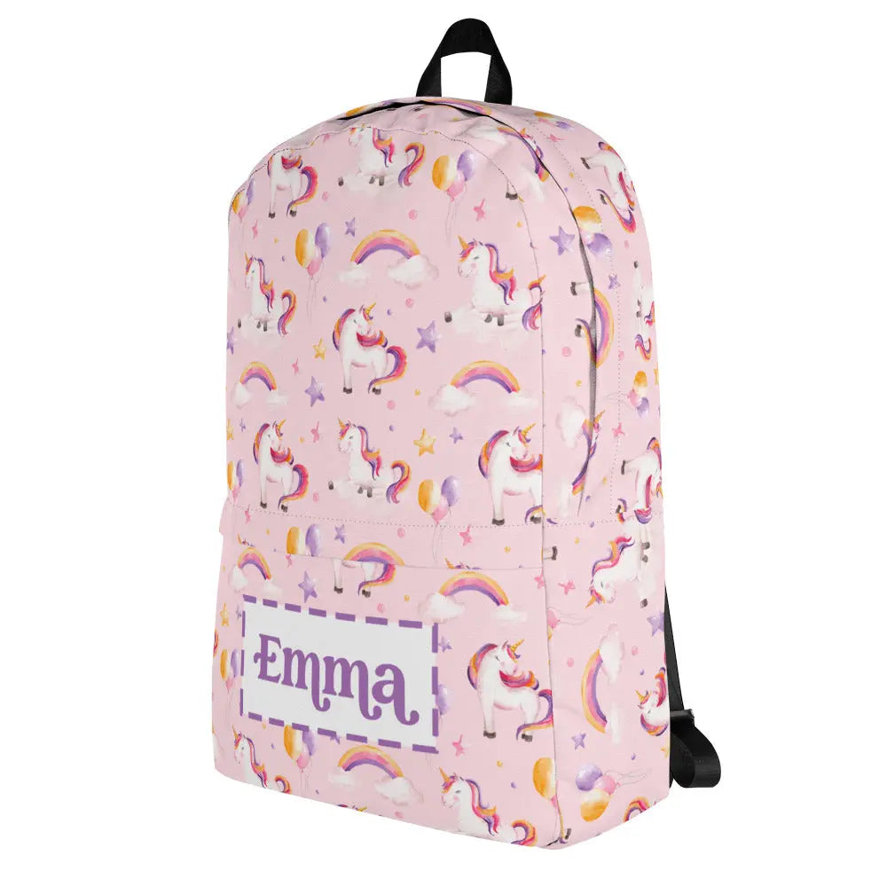 Unicorns Personalized Backpack Amazing Faith Designs