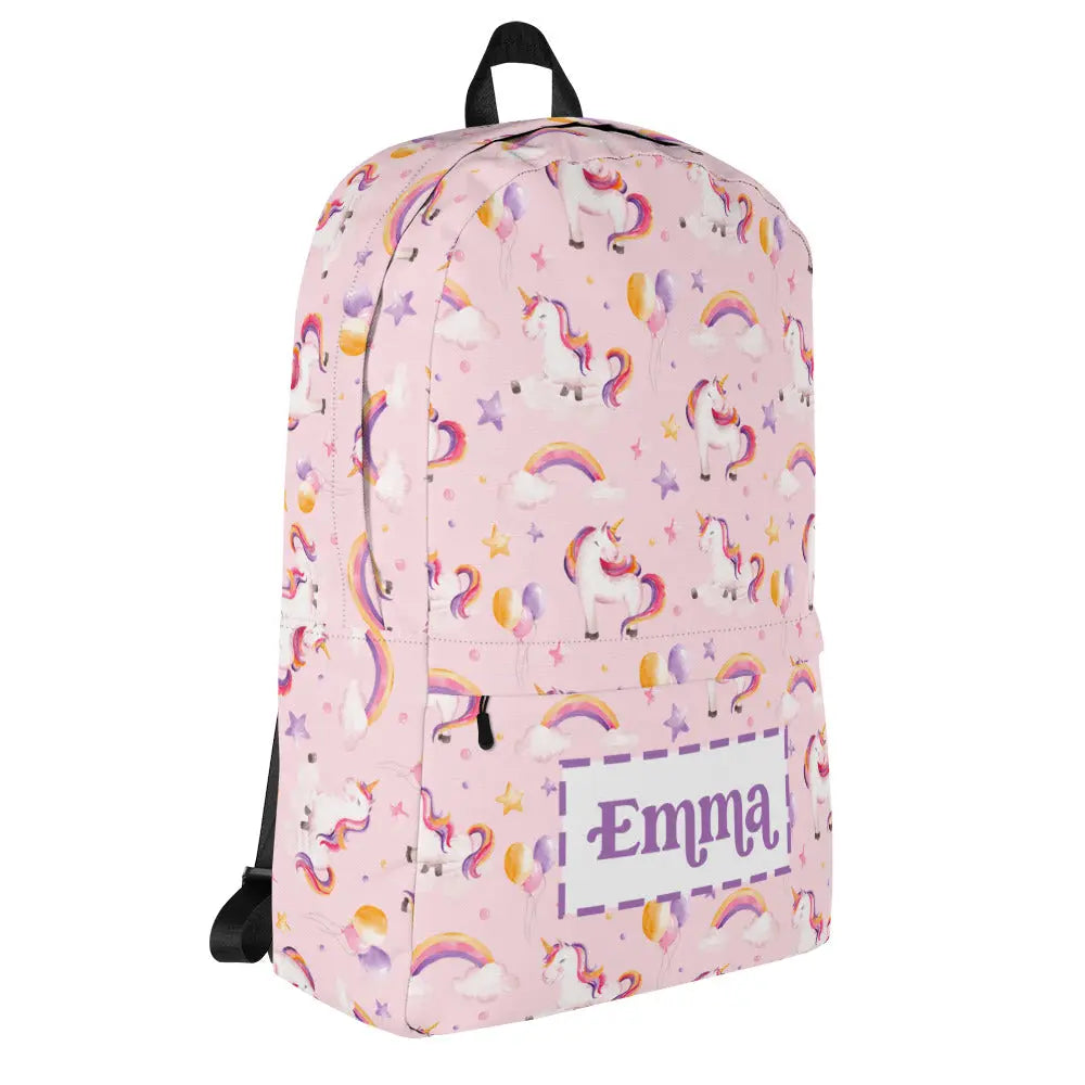 Unicorns Personalized Backpack Amazing Faith Designs